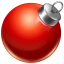 Ball red 2 icon