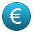 Currency euro icon