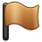 Flag-brown icon