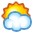Day cloudy icon