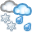 15-snow-rain icon
