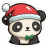 Baby Panda Christmas icon