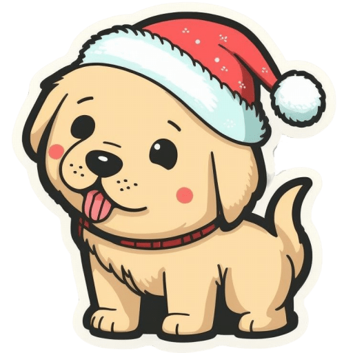Baby-Dog-Christmas icon