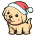 Baby-Dog-Christmas icon