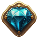 Badge Trophy Diamond 3 icon