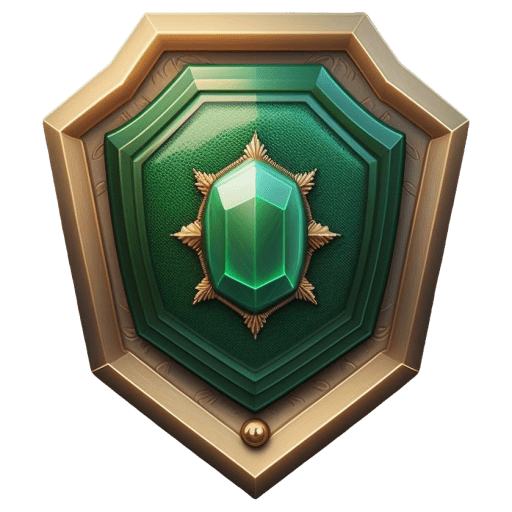 Badge-Trophy-Emerald icon