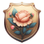 Badge Trophy Rose 2 icon