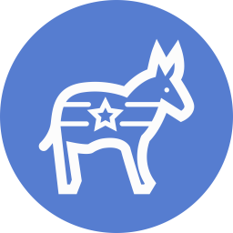 Election Donkey Outline icon