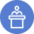 Election-Speaker-01-Outline icon