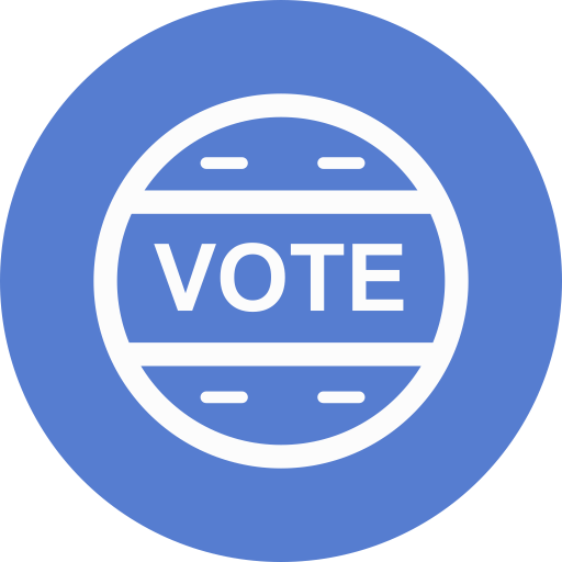 Election Vote Outline icon