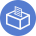Election-Polling-Box-04-Outline icon