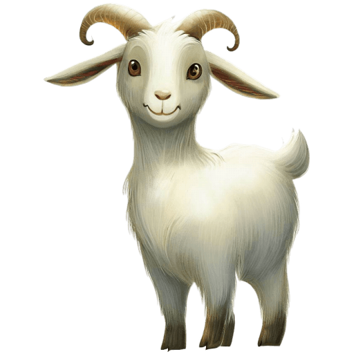 Goat Icon | Children's Book Animal Iconpack | Icon Archive