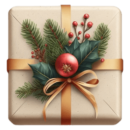Christmas Gift Paper icon