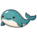 Cute Whale icon