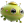 Cute Green UFO icon