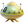 Cute Green Yellow 3 UFO icon