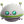 Cute White Robot UFO icon