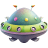 Cute-Colorful-2-UFO icon