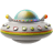 Cute-Yellow-Rainbow-UFO icon