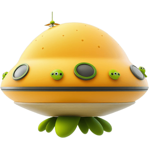Cute-Yellow-1-UFO icon