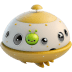 Cute-Yellow-With-Alien-UFO icon