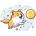 Dogecoin Bitcoin icon