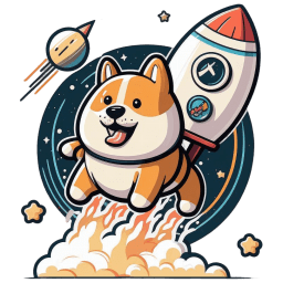 Doge Rocket Moon icon