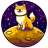 Dogecoin on Moon icon