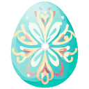 Abstract-Flower-Easter-Egg icon