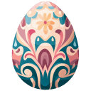Flower-Yellow-Easter-Egg icon