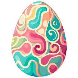 Colorful Easter Egg icon