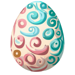 Curly Easter Egg icon