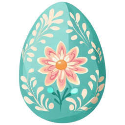 Flower Red Easter Egg icon