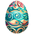 Colorful-Curly-Easter-Egg icon