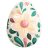 Flower-White-Easter-Egg icon