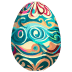 Colorful-Curly-Easter-Egg icon