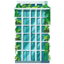 Eco Green Skyscraper icon