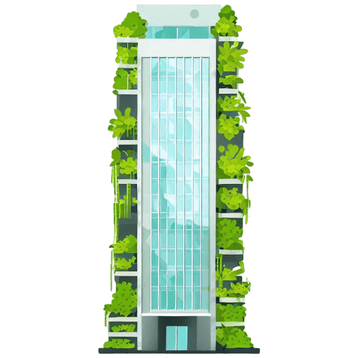 Eco Plants Skyscraper icon