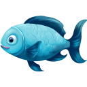 Blue 4 Vital Fish icon