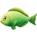 Green 3 Careful Fish icon