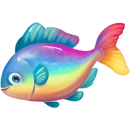 Rainbow 3 Playful Fish icon