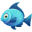 Blue 3 Wakeful Fish icon