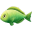 Green 3 Careful Fish icon
