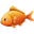 Orange 1 Golden Fish icon
