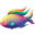 Rainbow 1 Fish icon