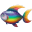 Rainbow 4 Fish icon