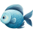 Blue-1-Fish icon