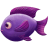 Purple-5-Afraid-Fish icon