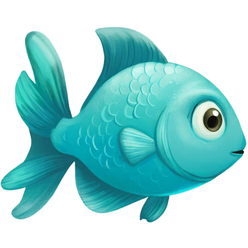 Cyan 1 Young Fish icon