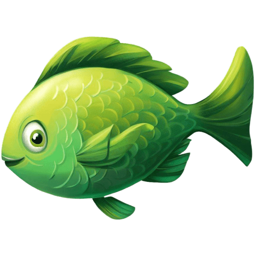 Green 1 Nice Fish icon